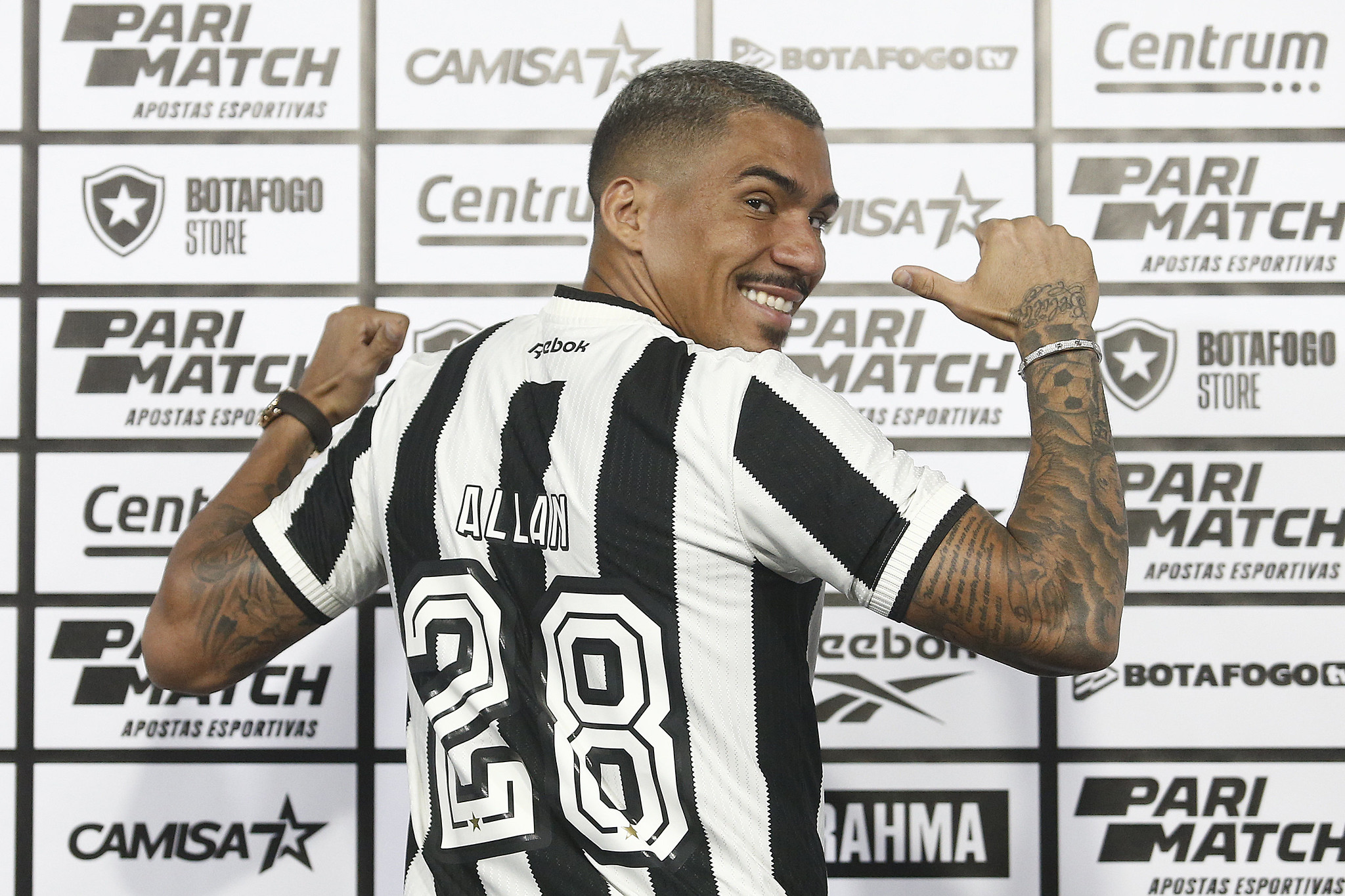 allan botafogo apresentacao