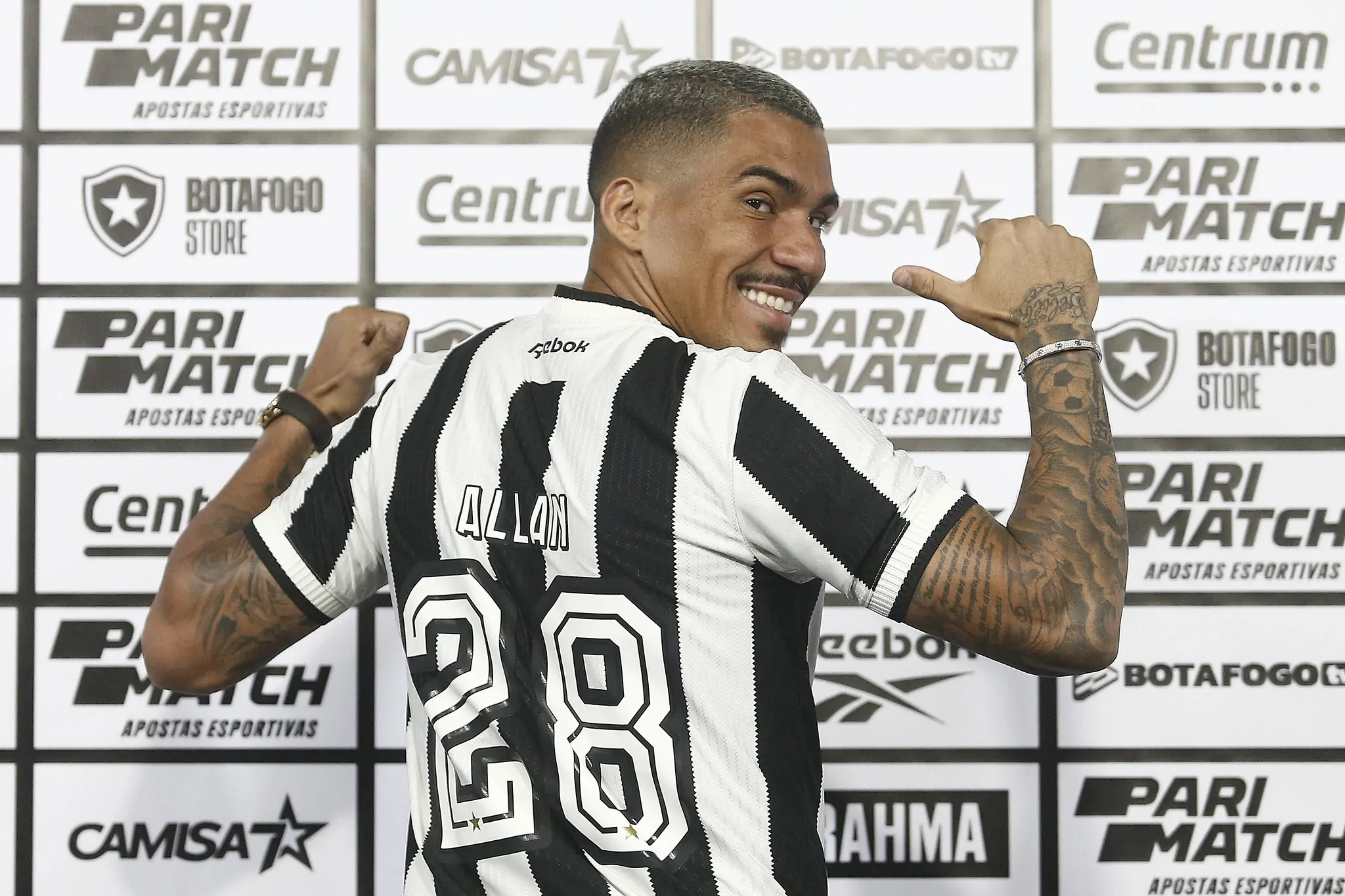 allan botafogo apresentacao