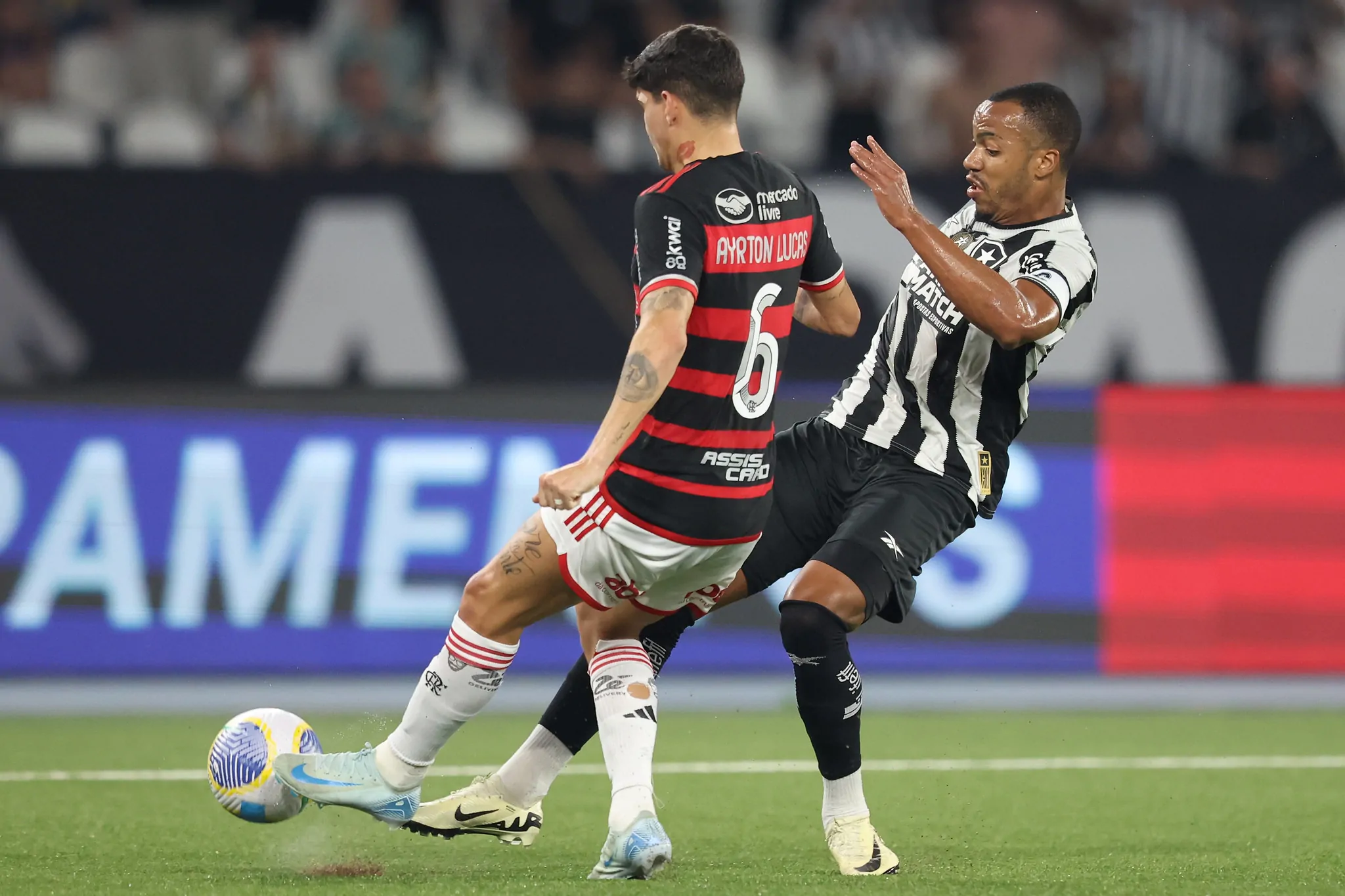 botafogo flamengo marlon freitas