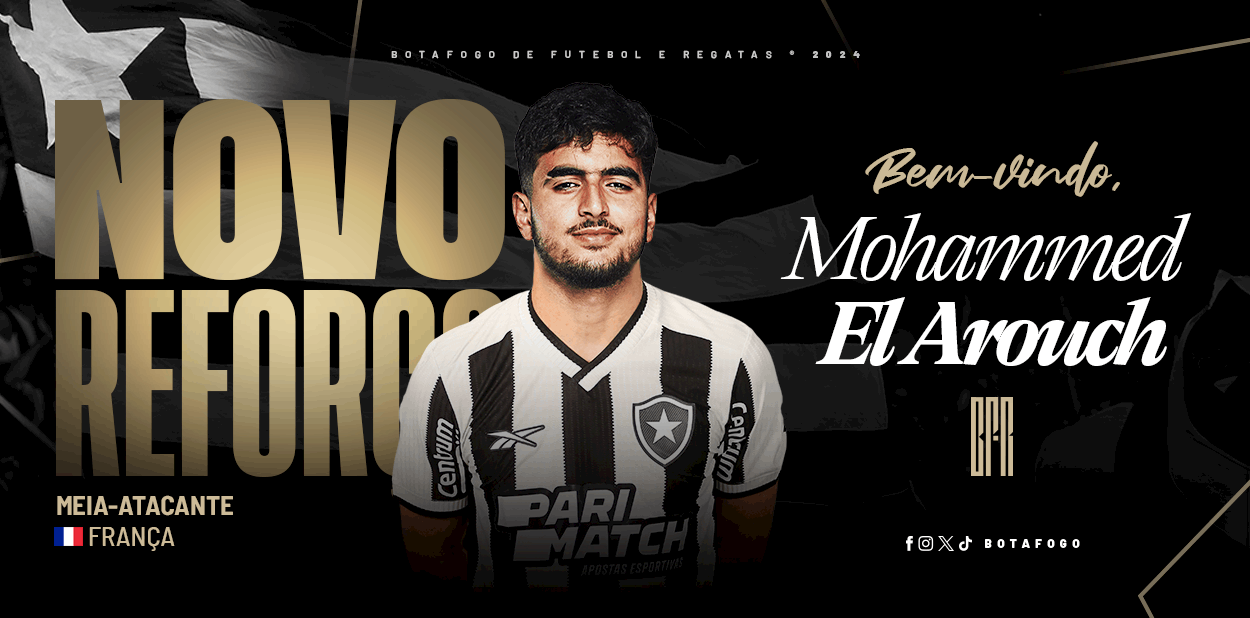 botafogo mohammed el arouch anuncia