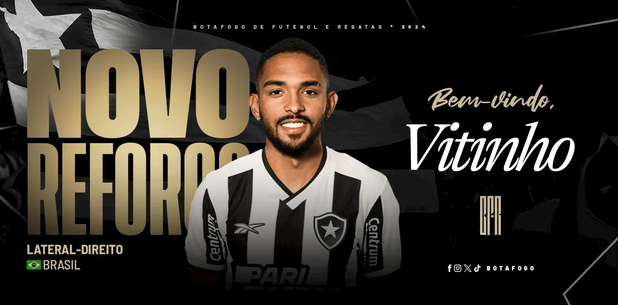 botafogo vitinho anuncia