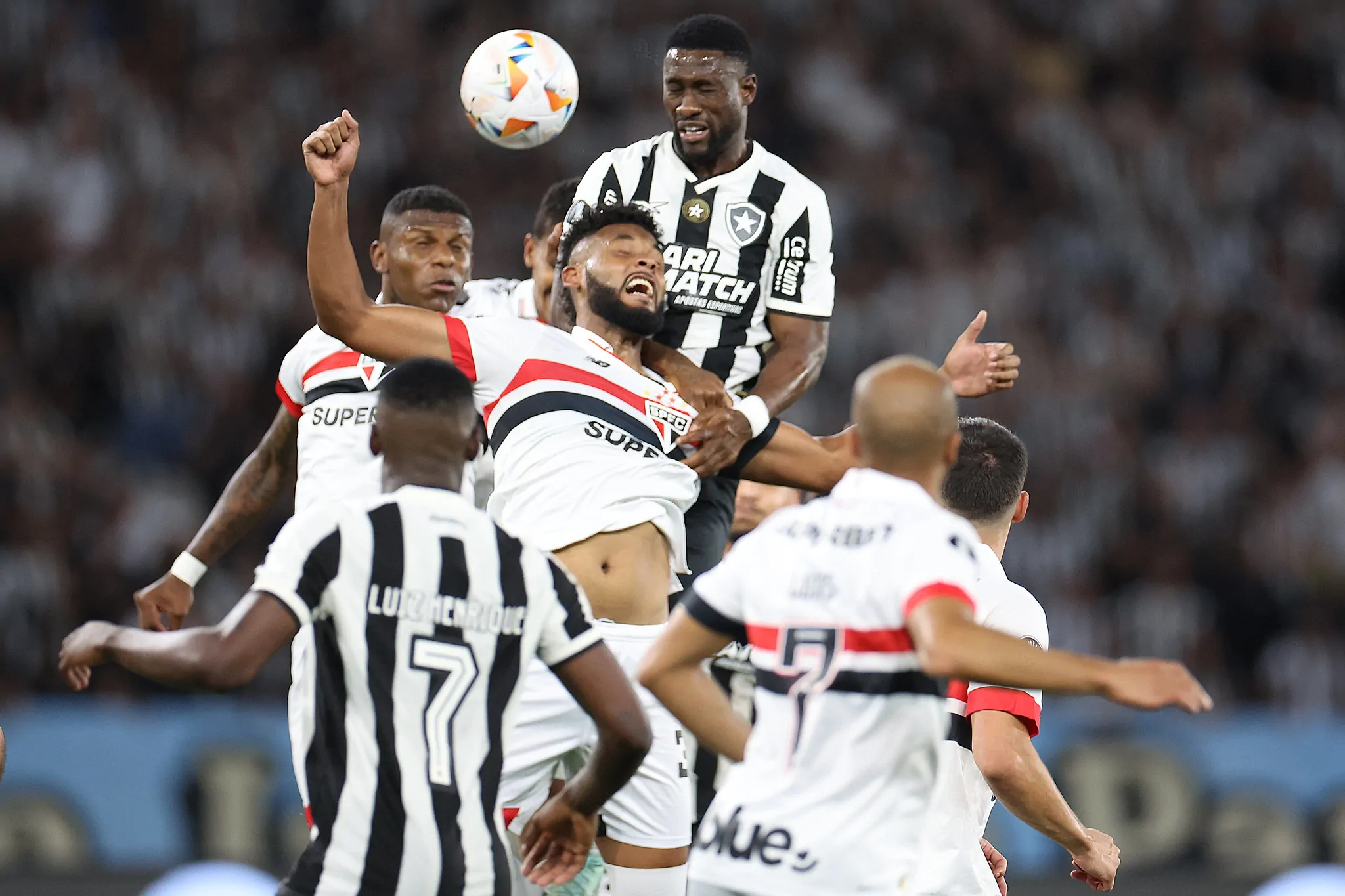 botafogo sao paulo libertadores