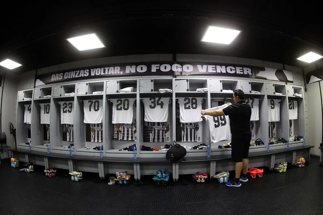 botafogo athletico escalação