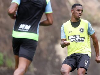 jeffinho botafogo treino