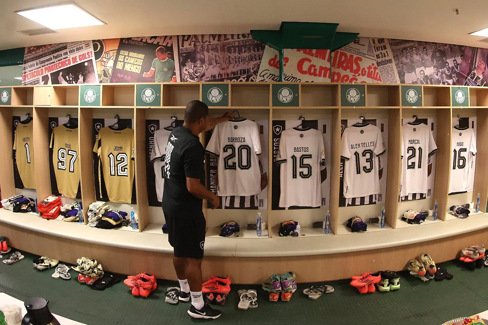 botafogo palmeiras escalacao