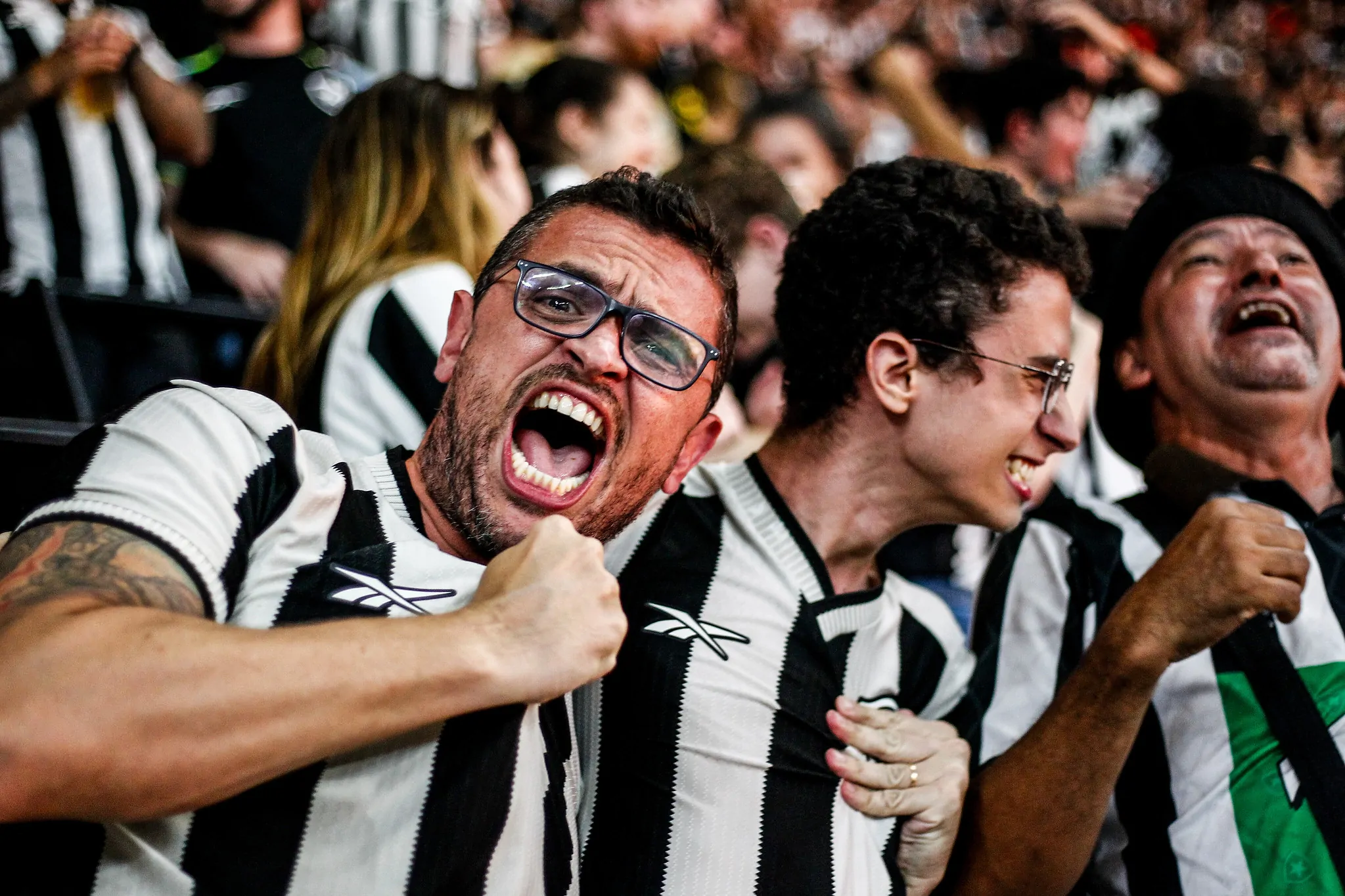 botafogo vasco torcida arquibancada