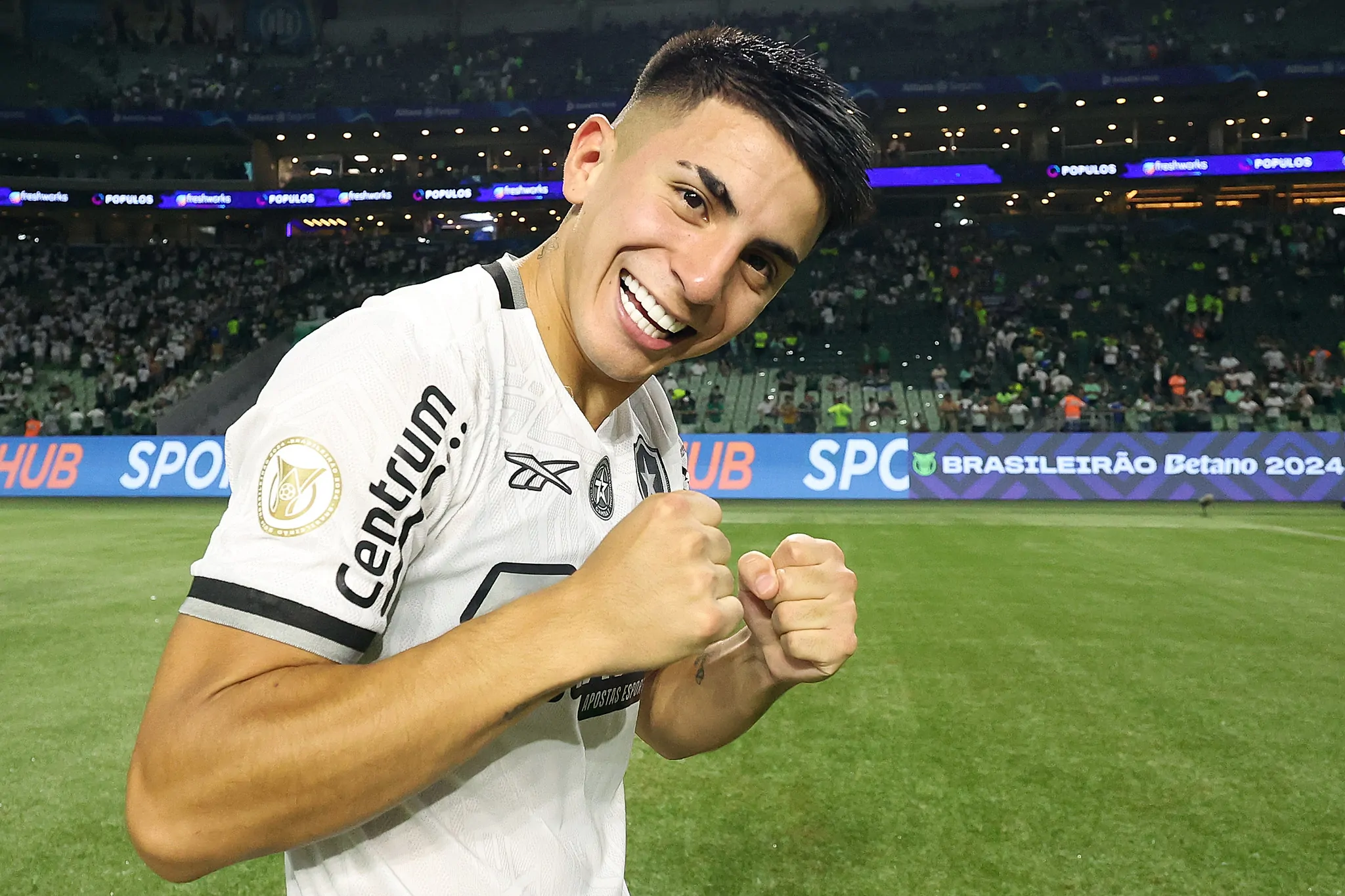 palmeiras botafogo thiago almada destaque