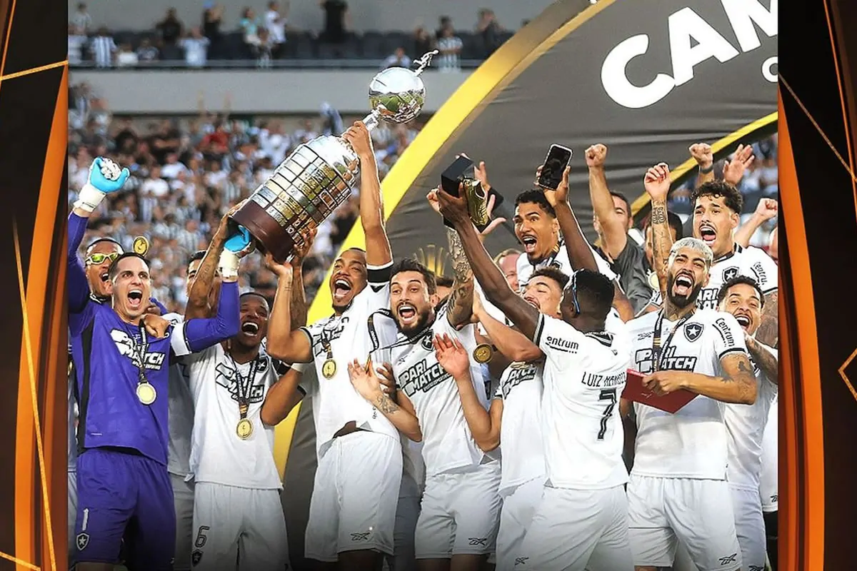botafogo campeao libertadores recepcao mourisco