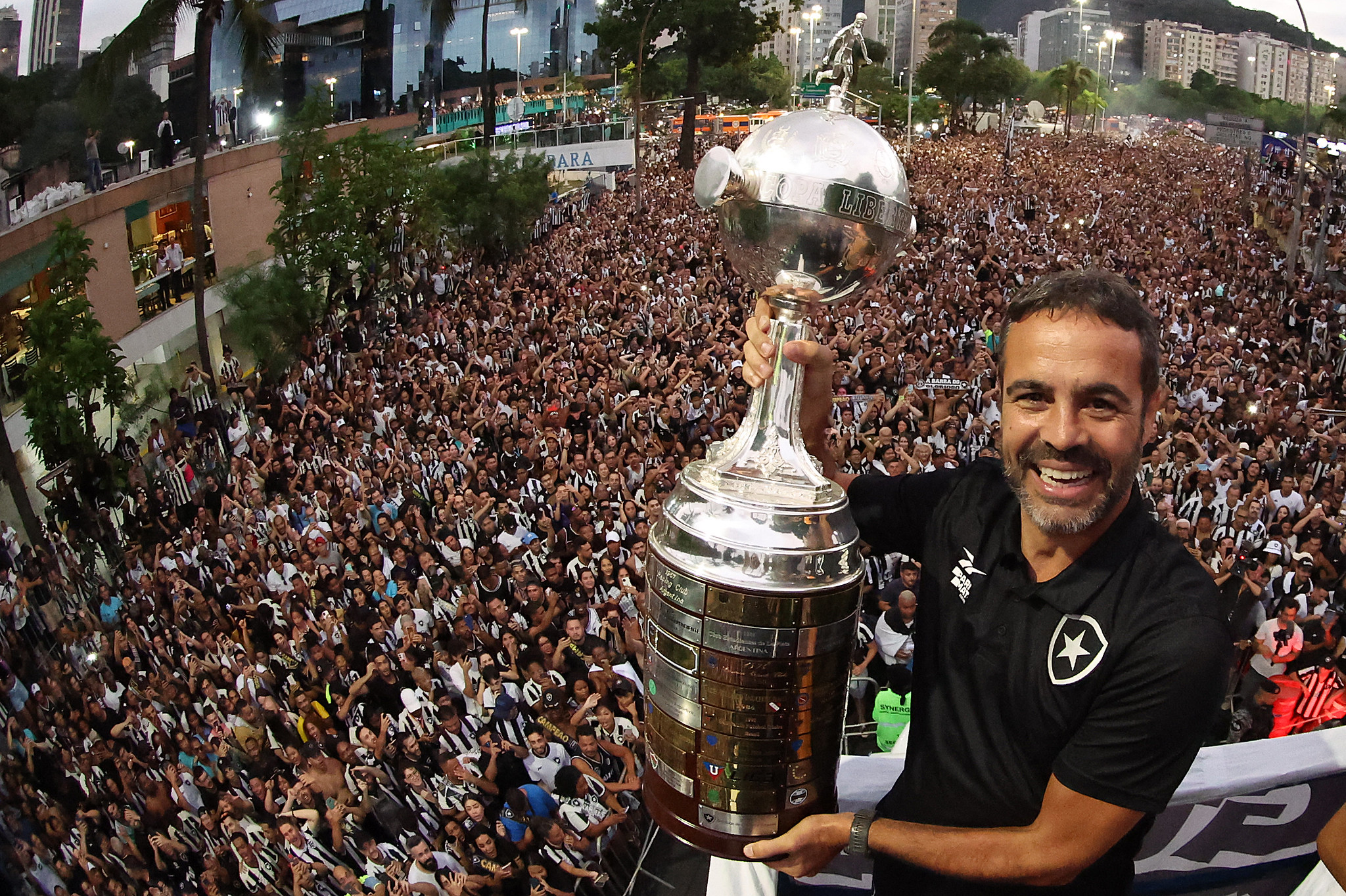 botafogo comemoracao libertadores artur jorge