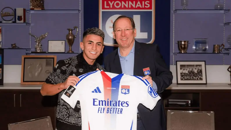 botafogo lyon textor thiago almada