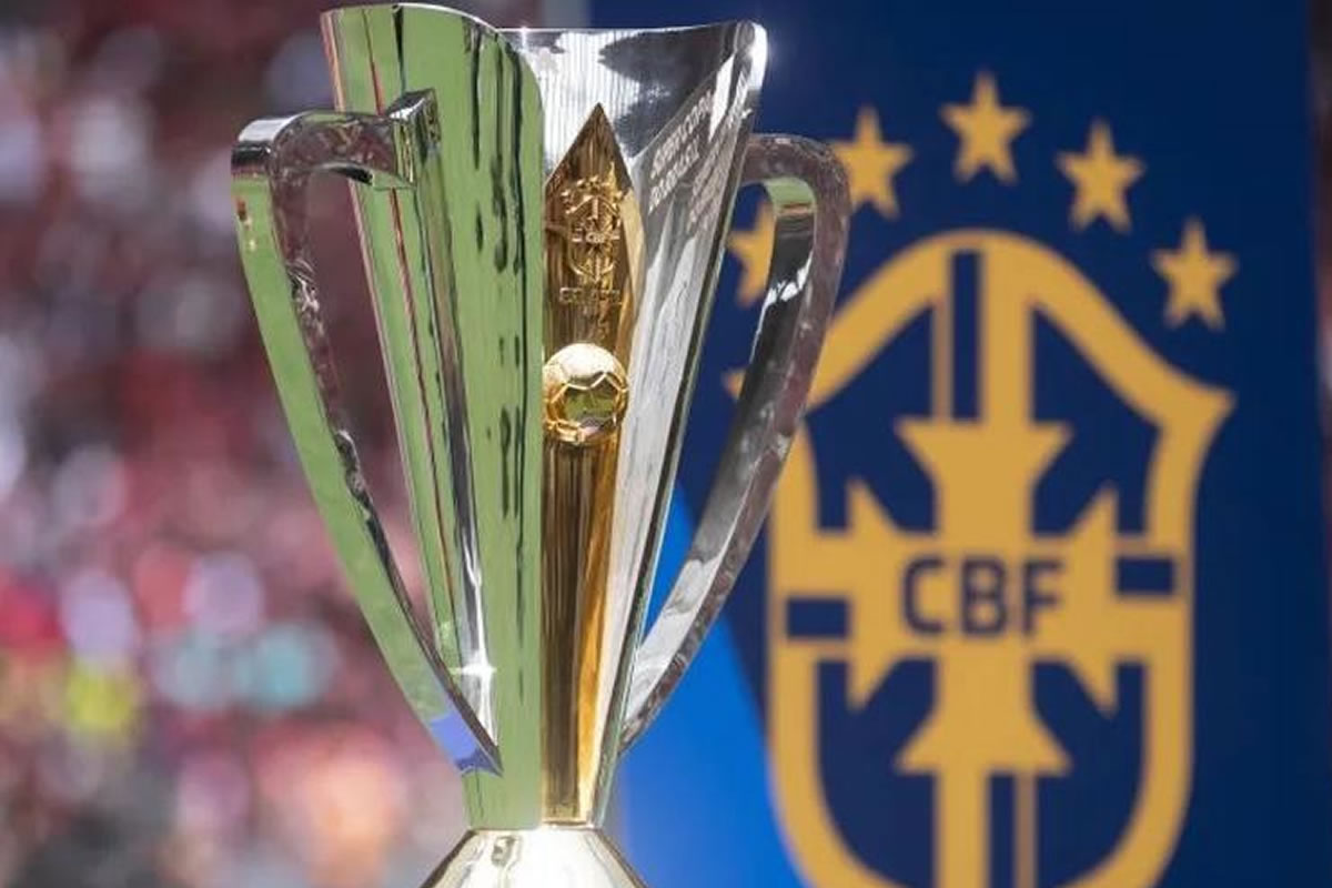 supercopa brasil botafogo flamengo premiacao