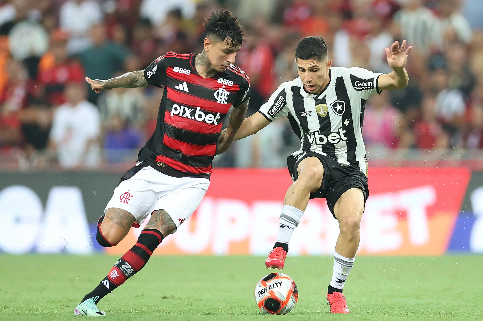 botafogo flamengo savarino
