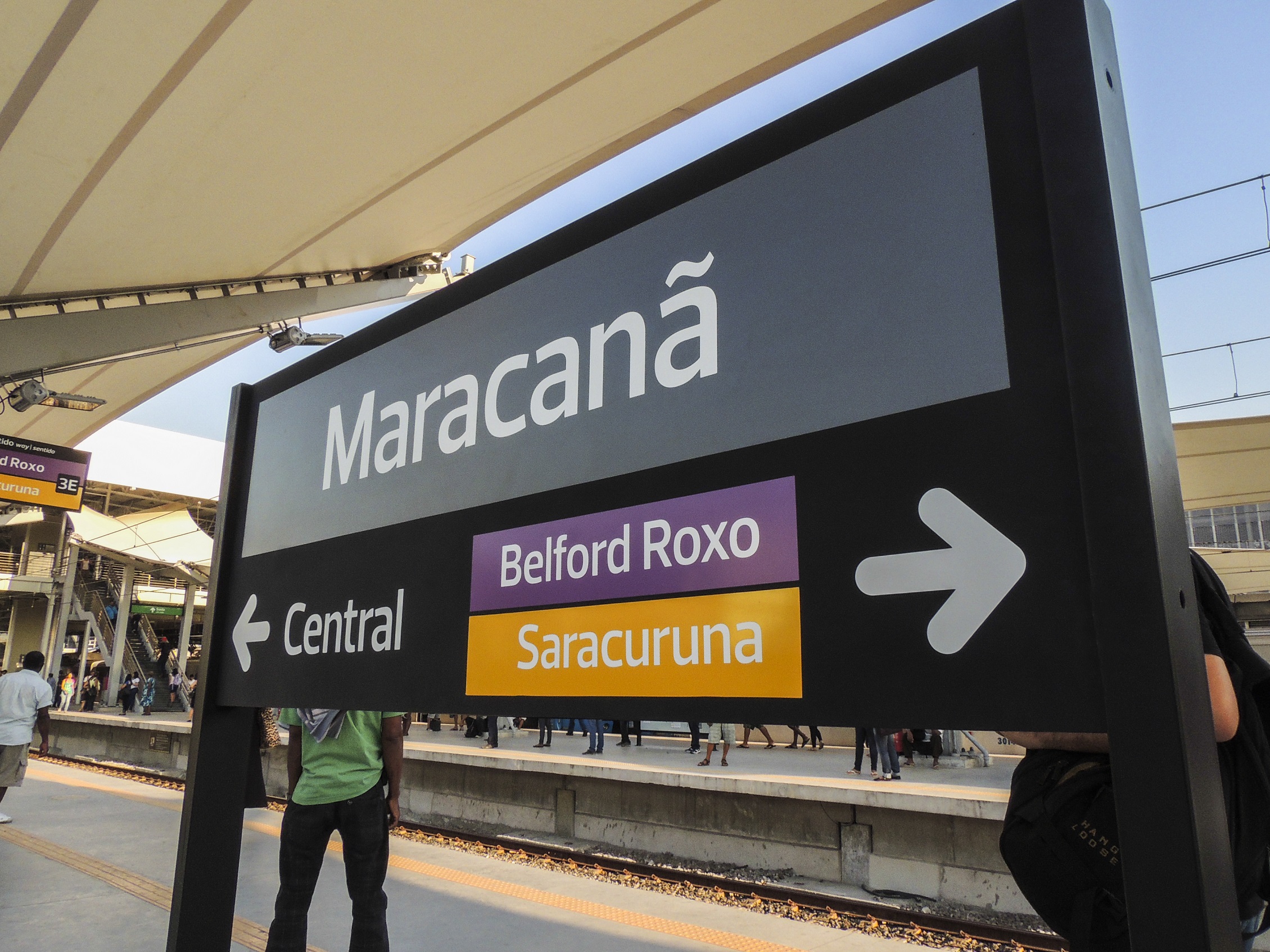 Supervia Maracanã Botafogo Flamengo