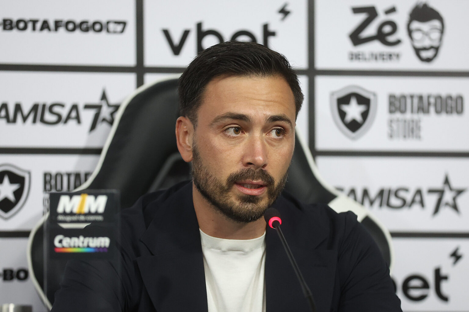 davide ancelotti apresentacao botafogo