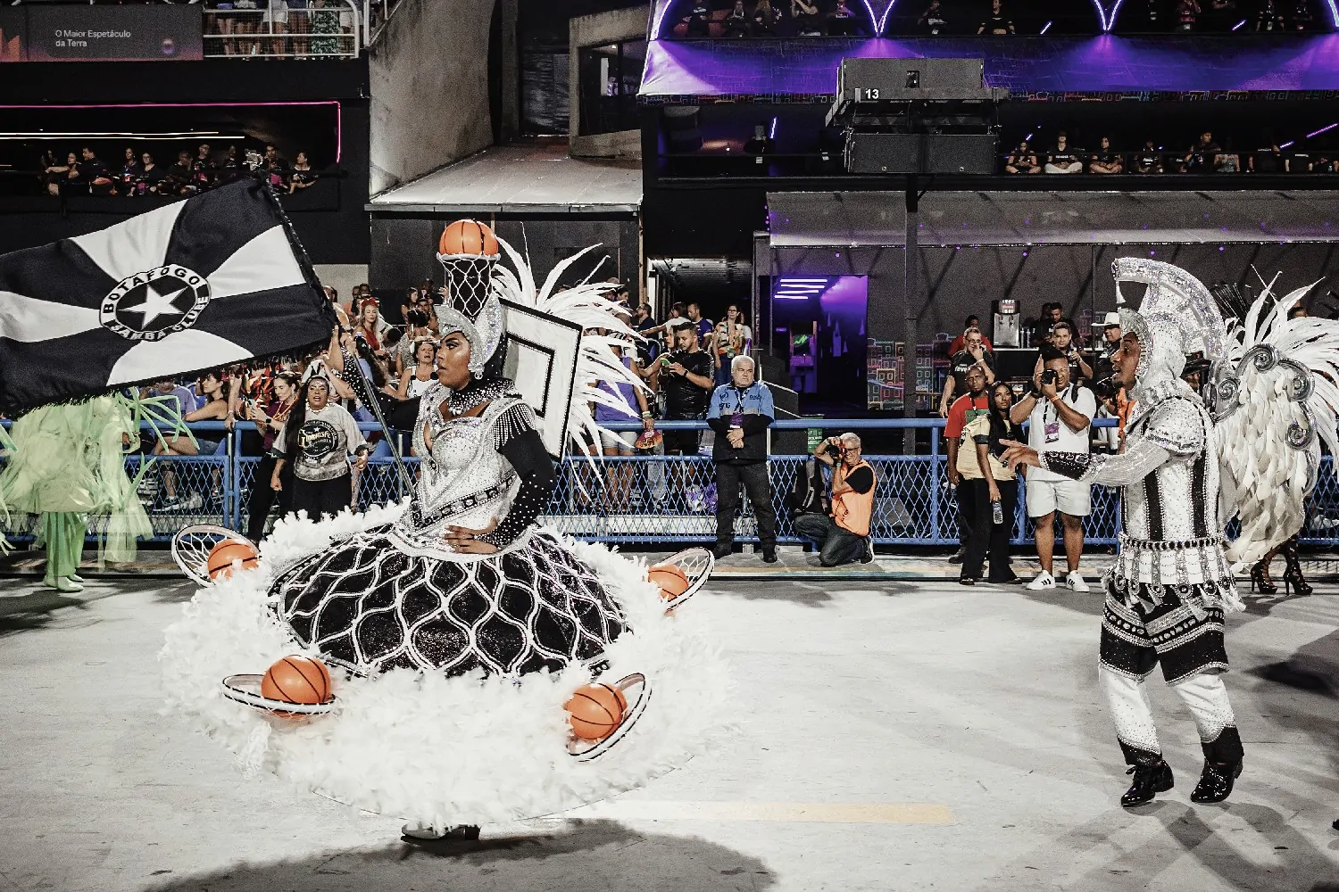 Porta Bandeira Botafogo Samba Clube