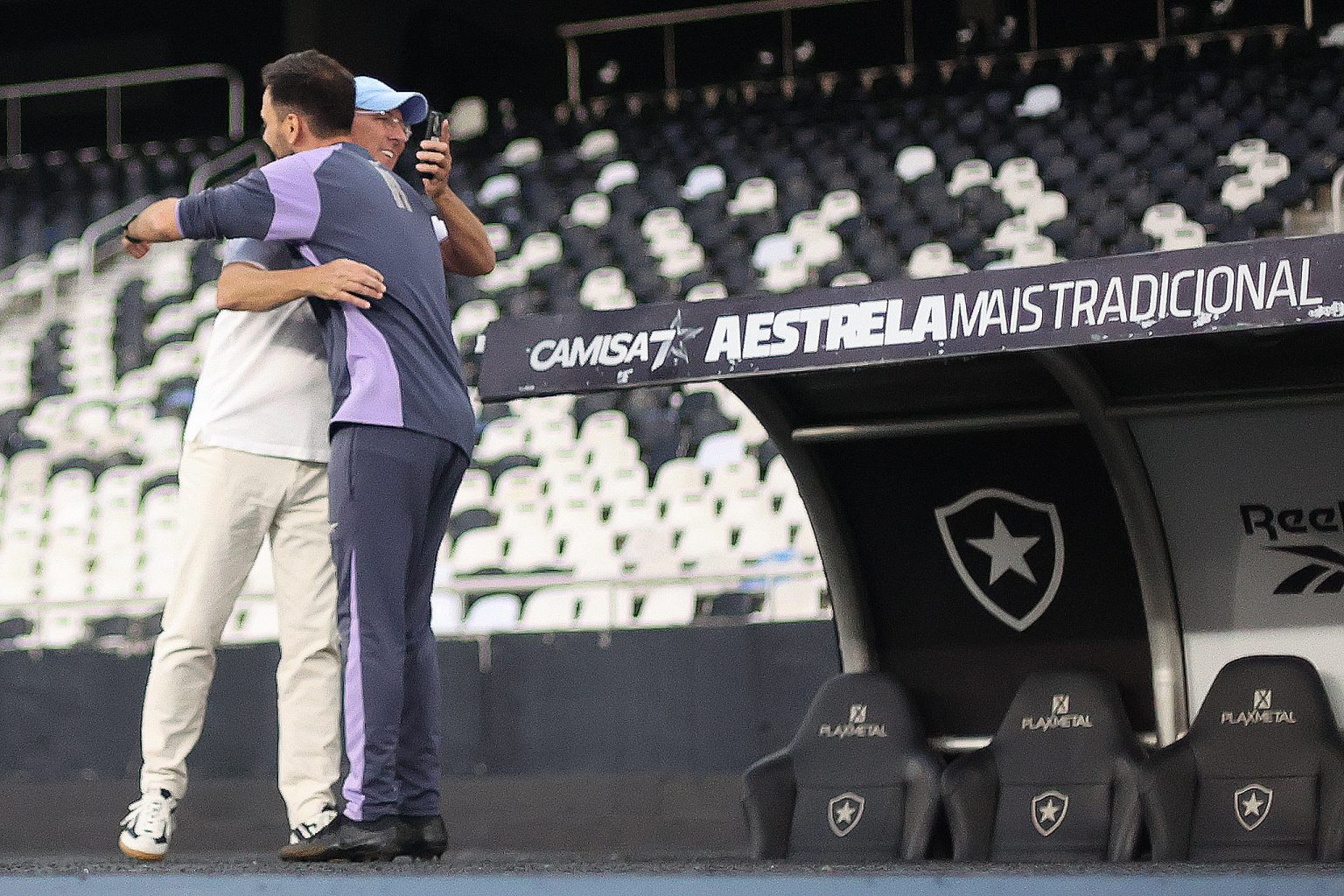 botafogo treino john textor davide ancelotti