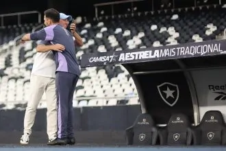botafogo treino john textor davide ancelotti