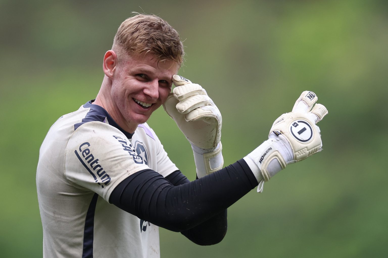 botafogo raul treino