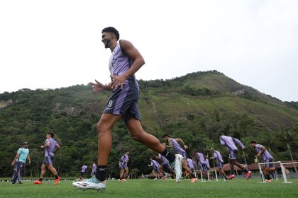 botafogo treino elenco 2025