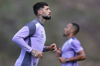 alexander barboza marlon freitas treino botafogo