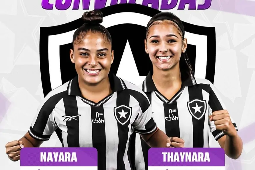 botafogo feminino sub-20 convocadas nayara thaynara