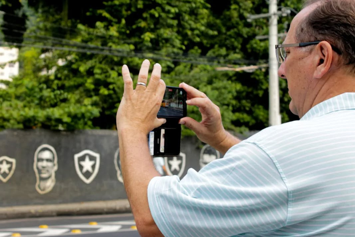 botafogo john textor muro idolos