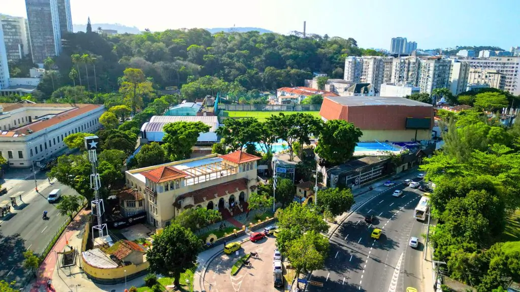botafogo sede general severiano aerea