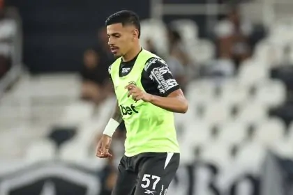 botafogo sport david ricardo aquecimento