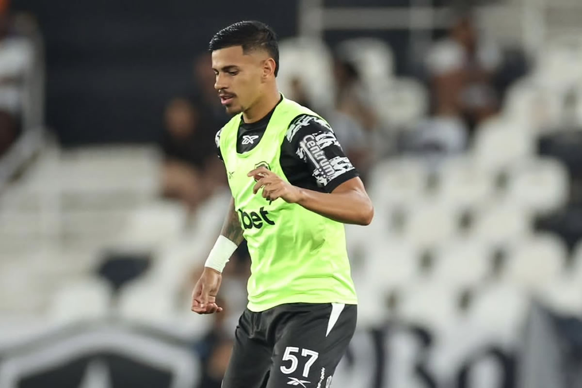 botafogo sport david ricardo aquecimento