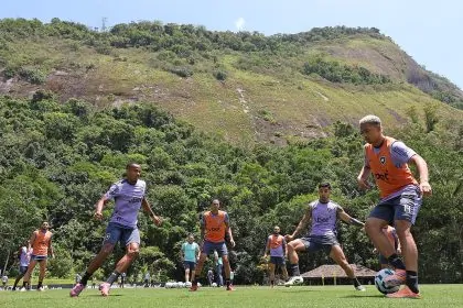 botafogo treino ct lonier