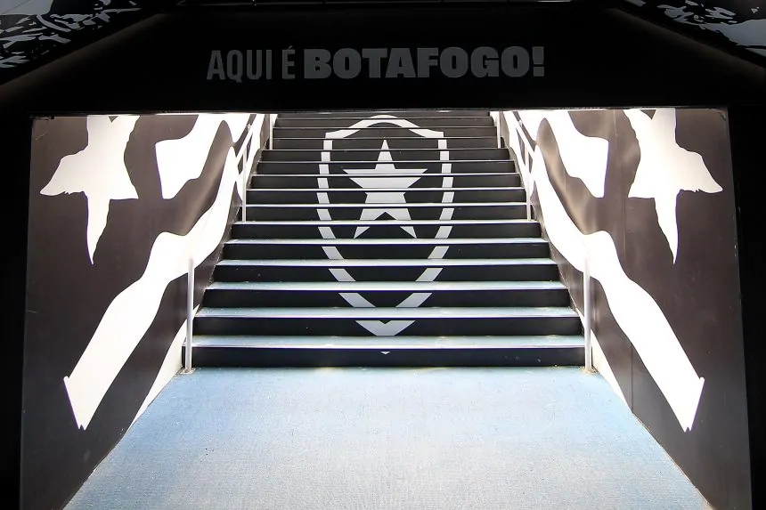 botafogo tunel nilton santos generica