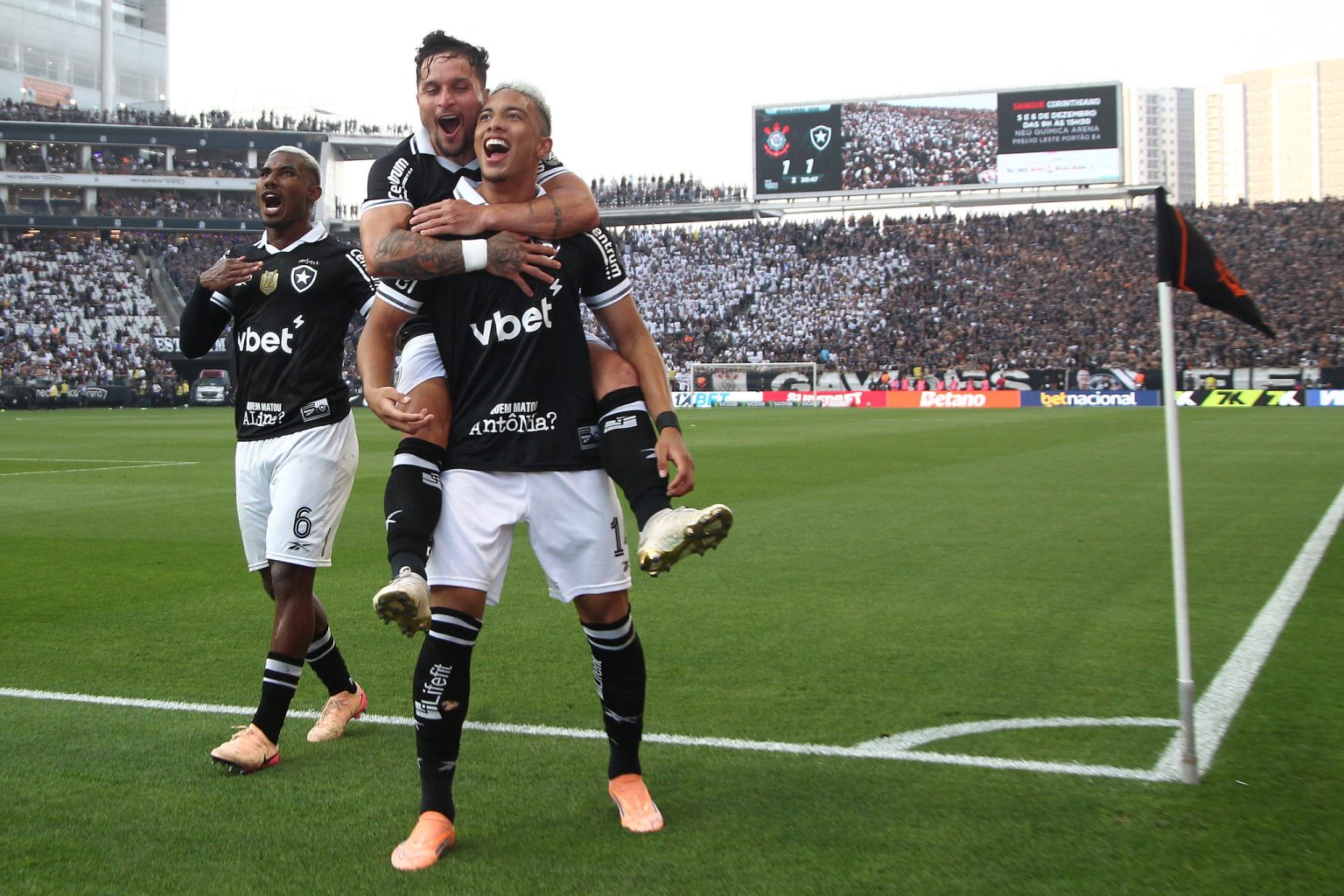 corinthians botafogo jordan barrera artur cuiabano
