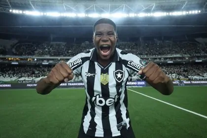 kadir botafogo sport comemoracao pos-jogo