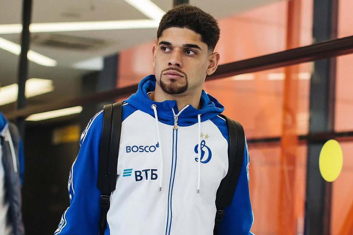 botafogo lateral rubens dinamo moscou 2