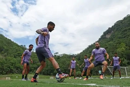 botafogo treino espaco lonier