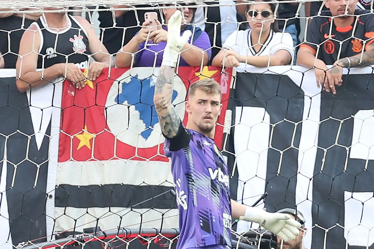 corinthians botafogo leo linck