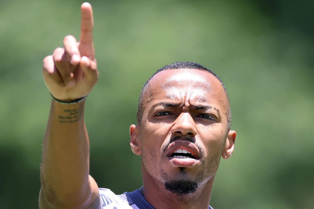 marlon freitas botafogo treino