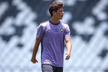 botafogo arthur novaes treino lonier