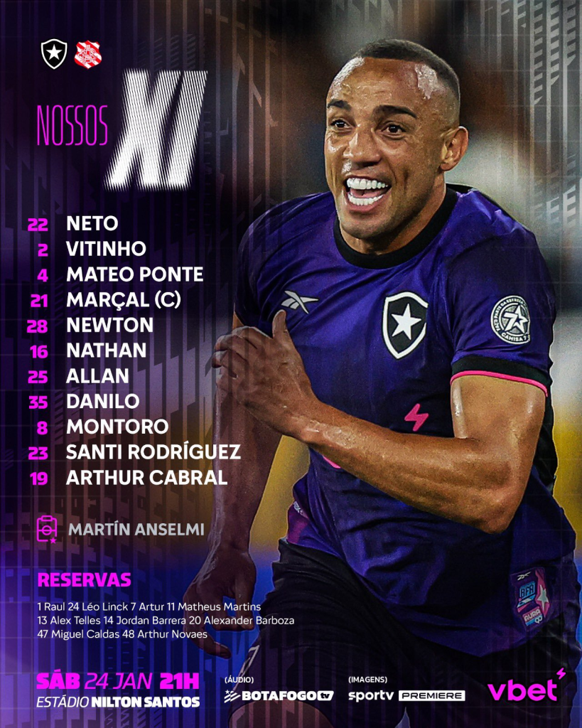 botafogo bangu escalacao