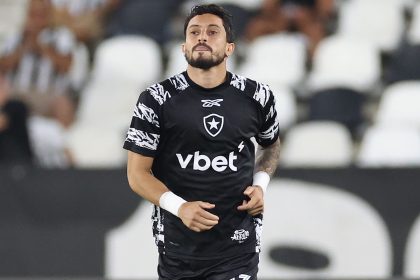 botafogo cruzeiro alex telles aquecimento