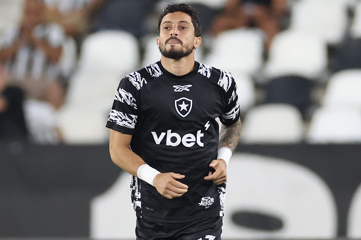 botafogo cruzeiro alex telles aquecimento