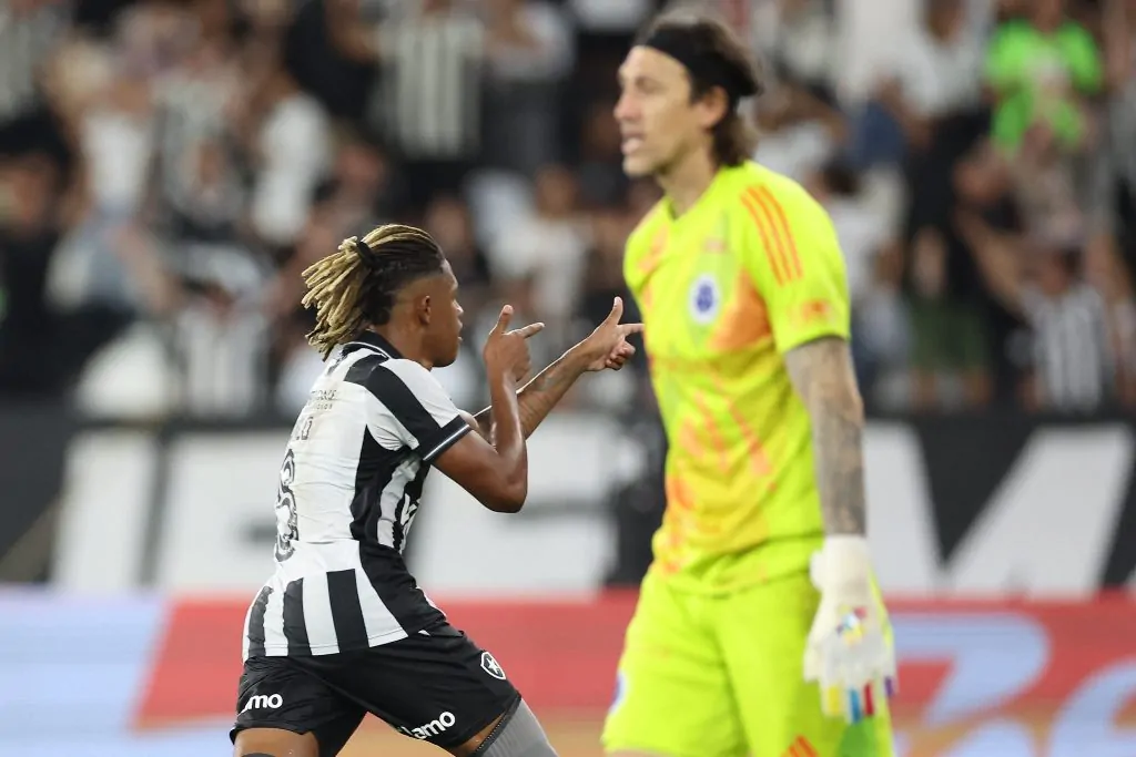 botafogo cruzeiro gol danilo nilton santos