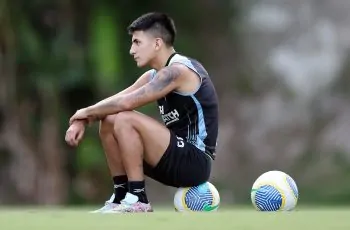 botafogo treino thiago almada