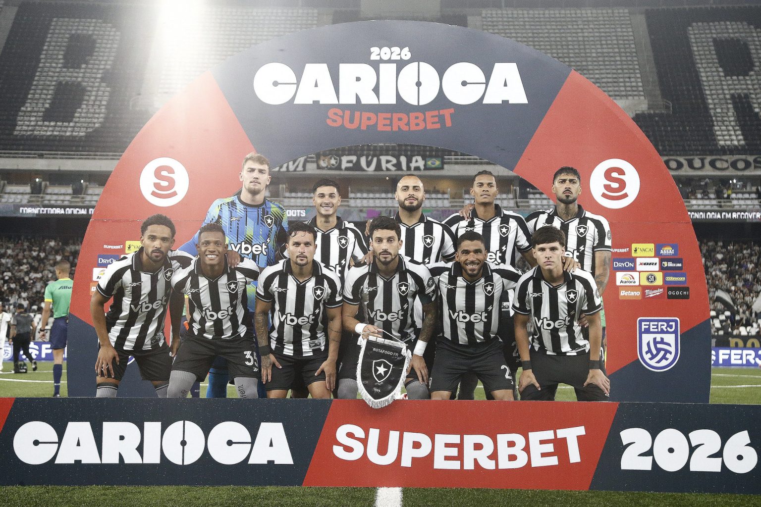 botafogo volta redonda time perfilado carioca 2026
