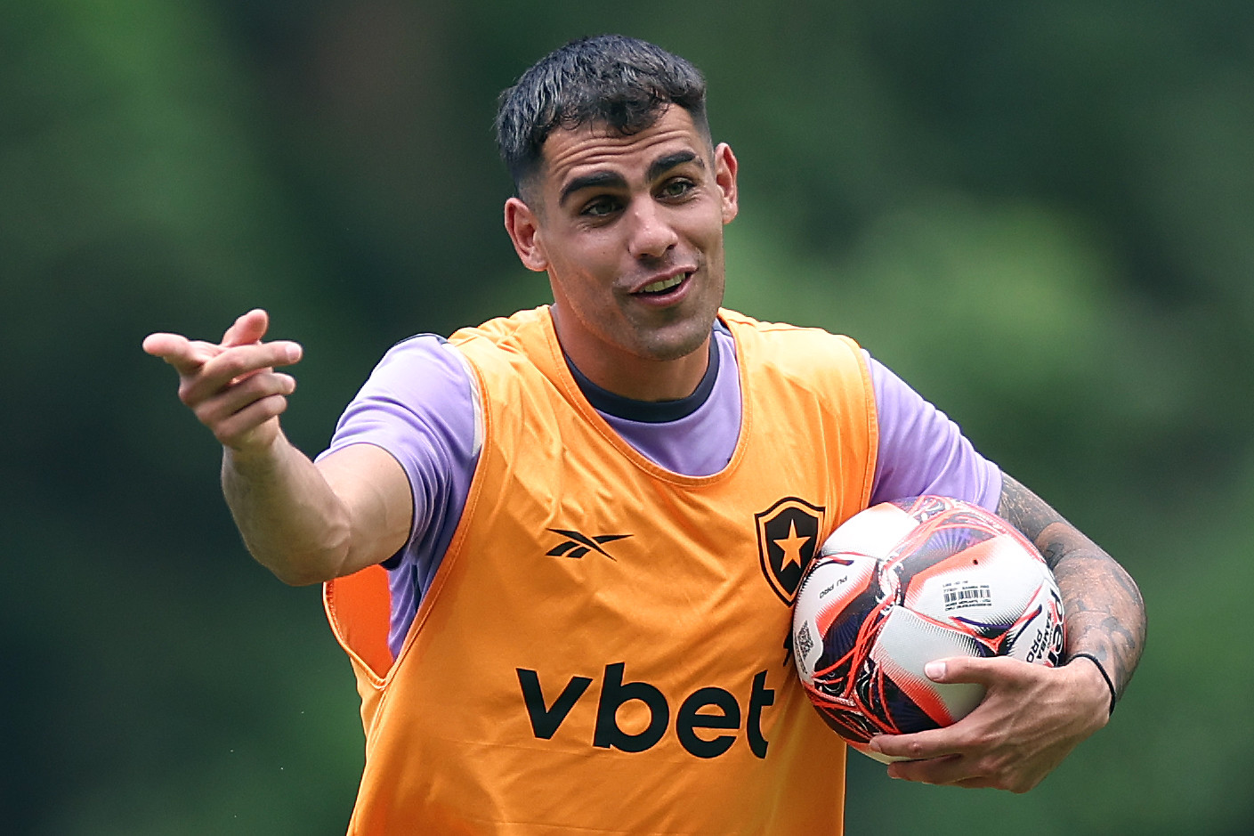 lucas villalba botafogo treino