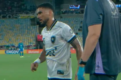 allan botafogo fluminense lesao