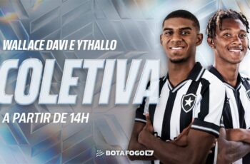 botafogo coletiva wallace davi ythallo
