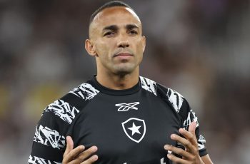 botafogo fluminense marcal aquecimento