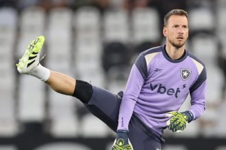 botafogo fluminense neto aquecimento