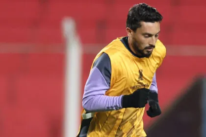 botafogo nacional potosi alex telles aquecimento